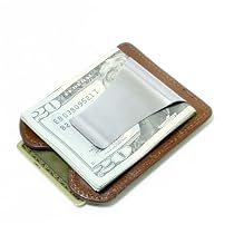 Smart Money Clip Leather (Cognac Brown)