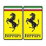 FERRARI SHEET - Set of 2 - Sticker Decal - #S177