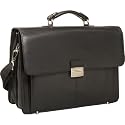 Kenneth Cole Reaction Business and Luggage Double Gusset Leather Flapover Portfolio