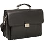 Kenneth Cole Reaction Business and Luggage Double Gusset Leather Flapover Portfolio