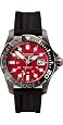 Victorinox Swiss Army Men`s 241427 Dive Master 500 Black Ice Red Dial Watch