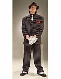 Mafia Gangster Zoot Suit Roaring 20s Costume - PLUS SIZE