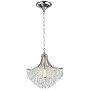 Dazzle Collection 12" Wide Clear Crystal Pendant Chandelier