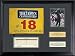 Sporting Goods : David Duval Framed Autographed 2001 British Open 18th Hole Pin Flag with Biography