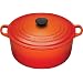 Le Creuset Enameled Cast-Iron 7-1/4-Quart Round French Oven, Flame