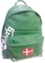 Zaino Scuola Americano Carlsberg con Astuccio Tombolino Colore Verde