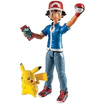 Pok&eacute;mon Hero Figure, Ash And Pikachu
