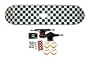 Moose 8" Checkered Complete Skateboard