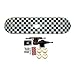 Moose 7.5" Checkered Complete Skateboard