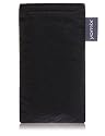 yomix Handytasche TASCHE Viivi black Maßanfertigung für Palm Pre aus edlem Stoff mit integrierter Display-Reinigungsfunktion durch Microfaserinnenfutter