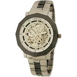 INVICTA MEN\'S TUNGSTEN AND CERAMIC BRACELET SKELETON AUTOMATIC - 4028