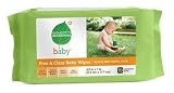 Seventh Generation Baby Wipes Refills, Chlorine Free and Unscented, 70-Count Packs