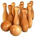Skittles Wood Bowling Game