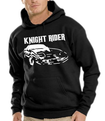 Touchlines Herren Kapuzen Sweatshirt Knight Rider, black, S, B7027 Preisvergleich