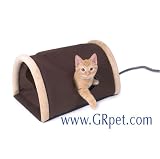 K&H 3983 Outdoor Heated Kitty Camper with Heated Pad - 14 x 20 Inch