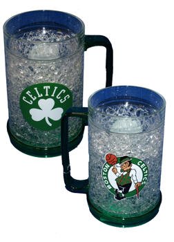 Boston Celtics NBA Crystal Freezer Mug