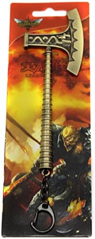 6 INCH LEAGUE OF LEGENDS LOL HERO AX KEYCHAINS KEYRINGS HANGING PENDANTS