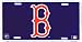 (6x12) Boston Red Sox B Logo License Plate