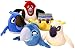 Angry Birds Rio Set of 5 Talking Rio 5 Inch MINI Plush Figures Blu, Jewel, Pedro, Nico Nigel