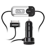 Griffin 9501-TRIPCBL-2 iTrip Auto with Smartscan FM Transmitter and Car Charger for iPod, Silver/Black