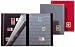 Briefmarkenalbum grau schwarz