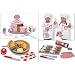 Melissa and Doug Chef Costume 3 Sets of Food: Ice Cream Parlor, Bake & Decorate Cupcakes, and Make & Serve Apple Pie