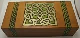 Celtic Knot Design Polish Wooden Keepsake Box