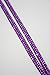 Purple Rhinestone Crystal Lanyard Id Badge Key Card Holder