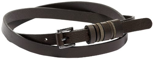 ESPRIT Collection Damen G&uuml;rtel  A47201, Gr. 80, Braun (chocolate brown 207) Preisvergleich