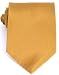 Mens Hand Made Solid Mustard Yellow Designer Silk Neck Tie