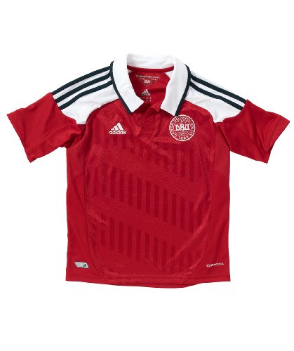adidas Performance Kinder Fußball Nationaltrikot Heim – Dänemark EM 2012