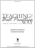 Teaching the Best Practice Way