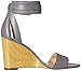 Nine West Women's Finula Leather Wedge Sandal