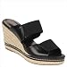 Women's Kellog Sandal in Black / Black Leather