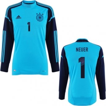 Adidas DFB Heim Torwart Trikot Neuer JUNIOR EM 2012 (164)