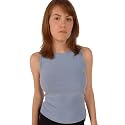 American Apparel 4365 Baby Rib Sleevless Crew Neck