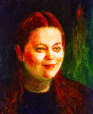 Custom Order #SP-MOY, Oil on Canvas, Custom Painting of The Person You Love, For 1 Person of Customer's Choice, Style: Photo-Realism, with Signature Text 