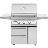 Twin Eagles Gas Grills 36 Inch Propane Gas Grill With Sear Zone On Deluxe Cart