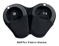Double, Open Top Hand Cuff Case Dbl Open Top ASPtec Hinge CuffCs