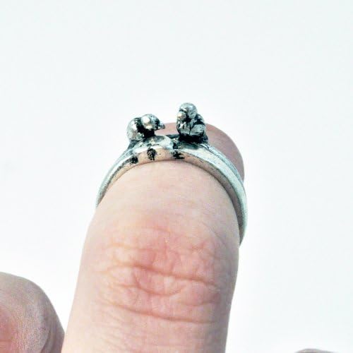 Love and the Birds Ring Set