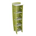 Kid's Bookcase - Pistachios/Cream
