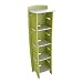 Kids' Tower Bookcase - Pistachio/ Cream