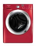 Frigidaire FAFS4474LR Front Load Steam Washer,3.81 Cubic Ft, Classic Red