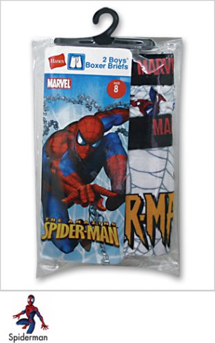 Hanes Boys Marvel Spider-Man Boxer Brief – MS04BB Picture