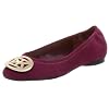 AK Anne Klein Women's Pierre Flat,Magenta,7 M