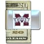 College Large Money Clip - Mississippi State Bulldogs