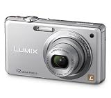 Panasonic Lumix FS10 Digital Camera - Silver (12.1MP, 5x Optical Zoom) 2.7 inch LCD