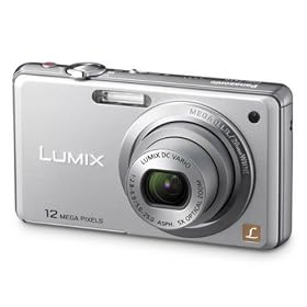Panasonic Lumix FS10 Digital Camera - Silver (12.1MP, 5x Optical Zoom) 2.7 inch LCD