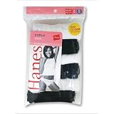 Hanes Cotton Bikini - Six Pack (3White/3Black) - PP42CA