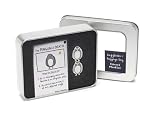 Edward Monkton Mens Cufflinks and Luggage Tag set - Penguin of Death